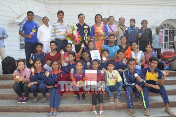 Tripura bags 22 medals, 1 gold at National Yoga championship   